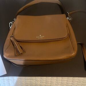Kate Spade Tan Leather Shoulder Bag